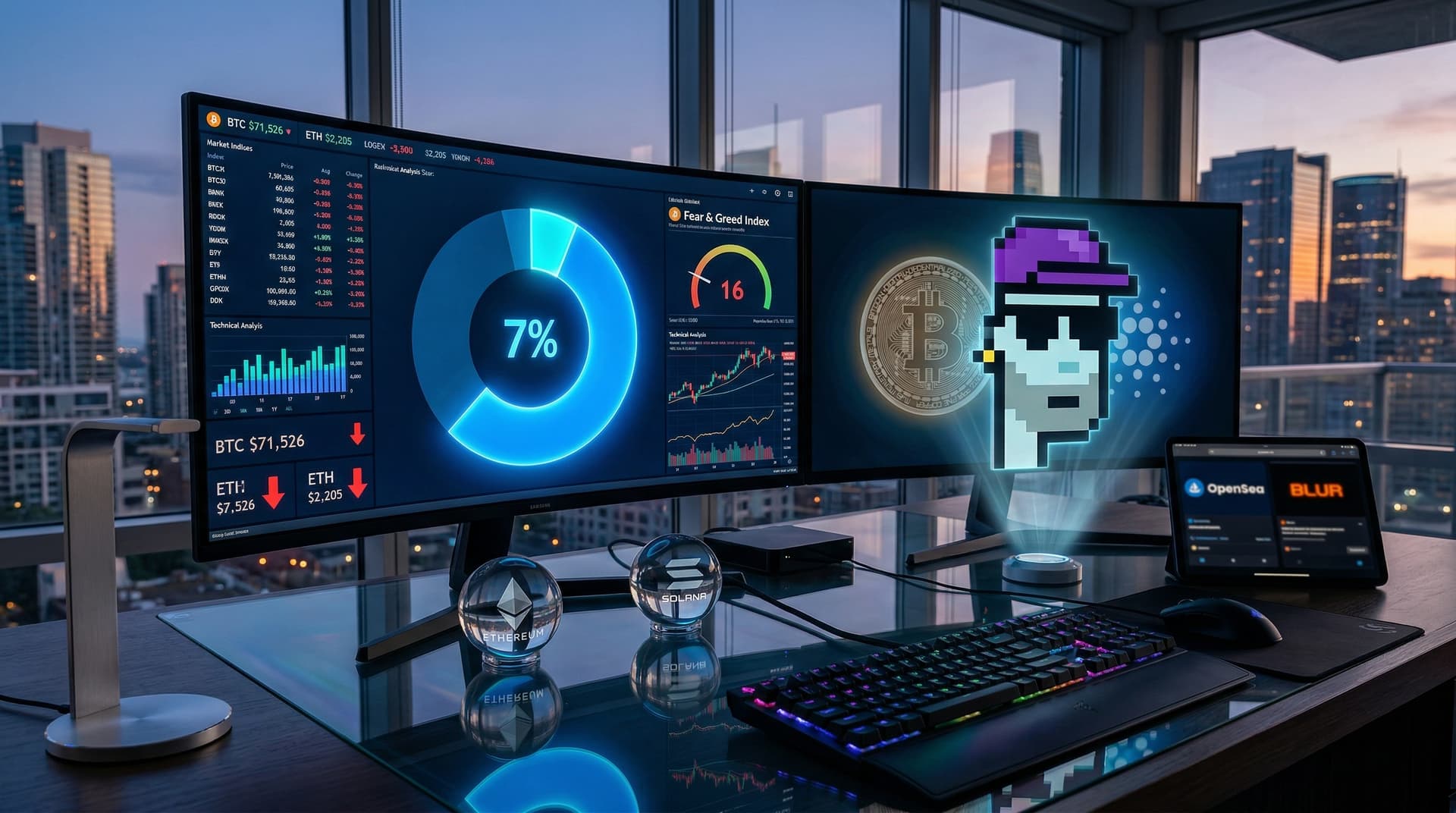 Crypto Portfolio Allocation: 5-10% Ideal Amid Fear