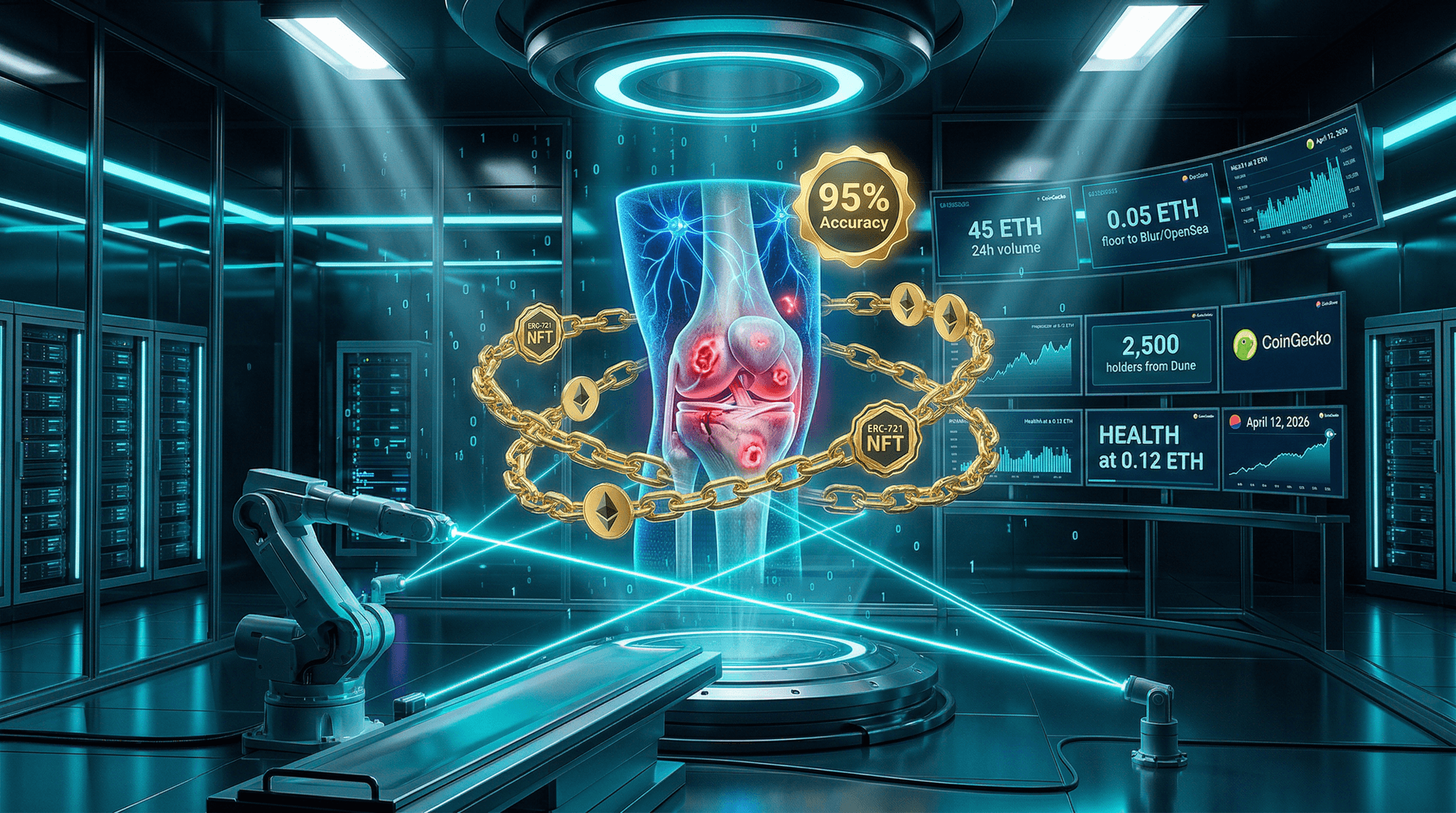 AI Knee Diagnosis Hits 95% Accuracy, Boosts Medical NFTs