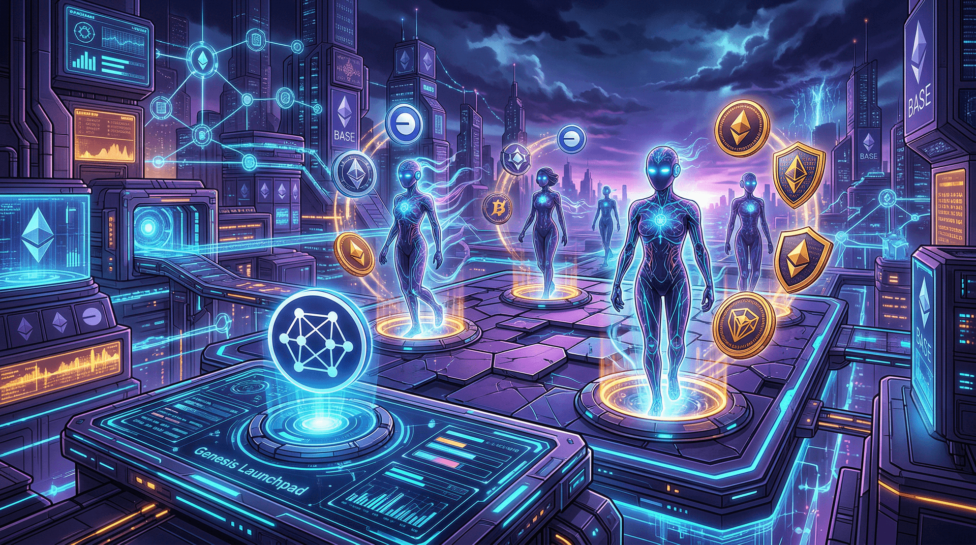 Virtuals Protocol Launches Genesis AI Agent Platform on Base