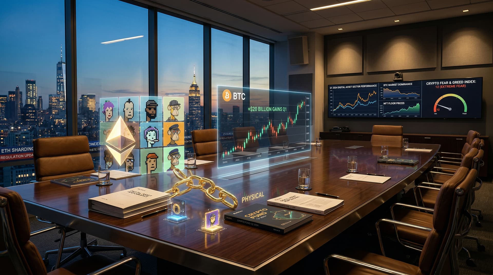 BlackRock Q1 Earnings Reveal $20B Crypto Gains Lifting NFT Prices