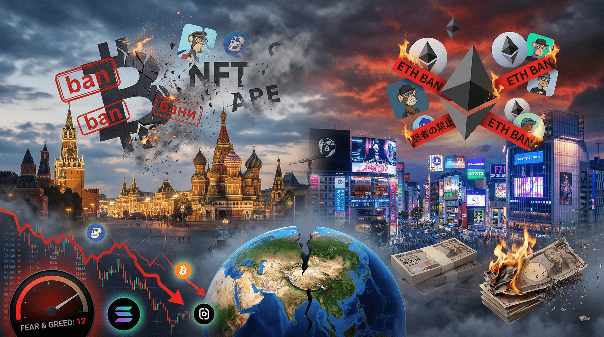 Asia Crypto News Top 10: Russia OTC Ban, NFTs Fall 15%