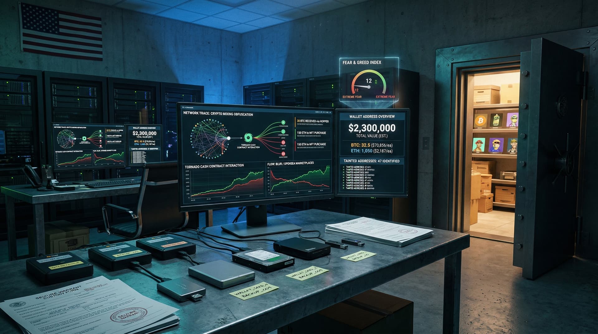 Chattanooga Seizes $2.3M in Crypto Money Laundering Scheme Tied to NFTs