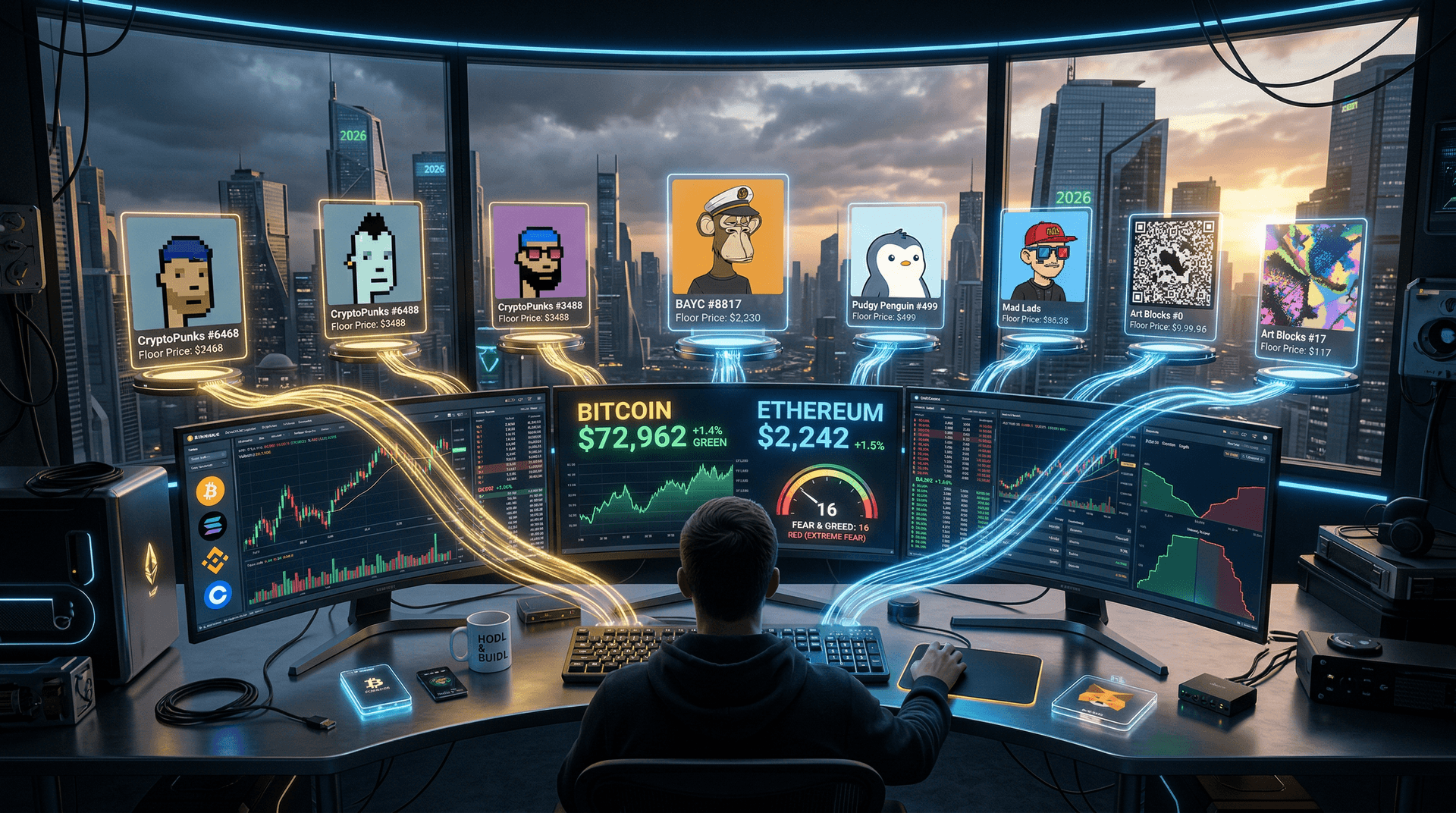 Crypto Dip Buying Lifts NFT Volumes 12% on April 10