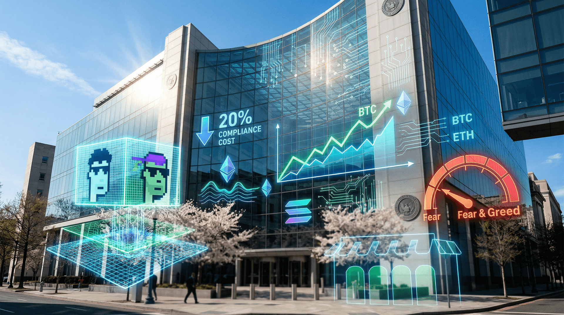 SEC Crypto Exemption Frees NFT Platforms, Cuts Costs 20%