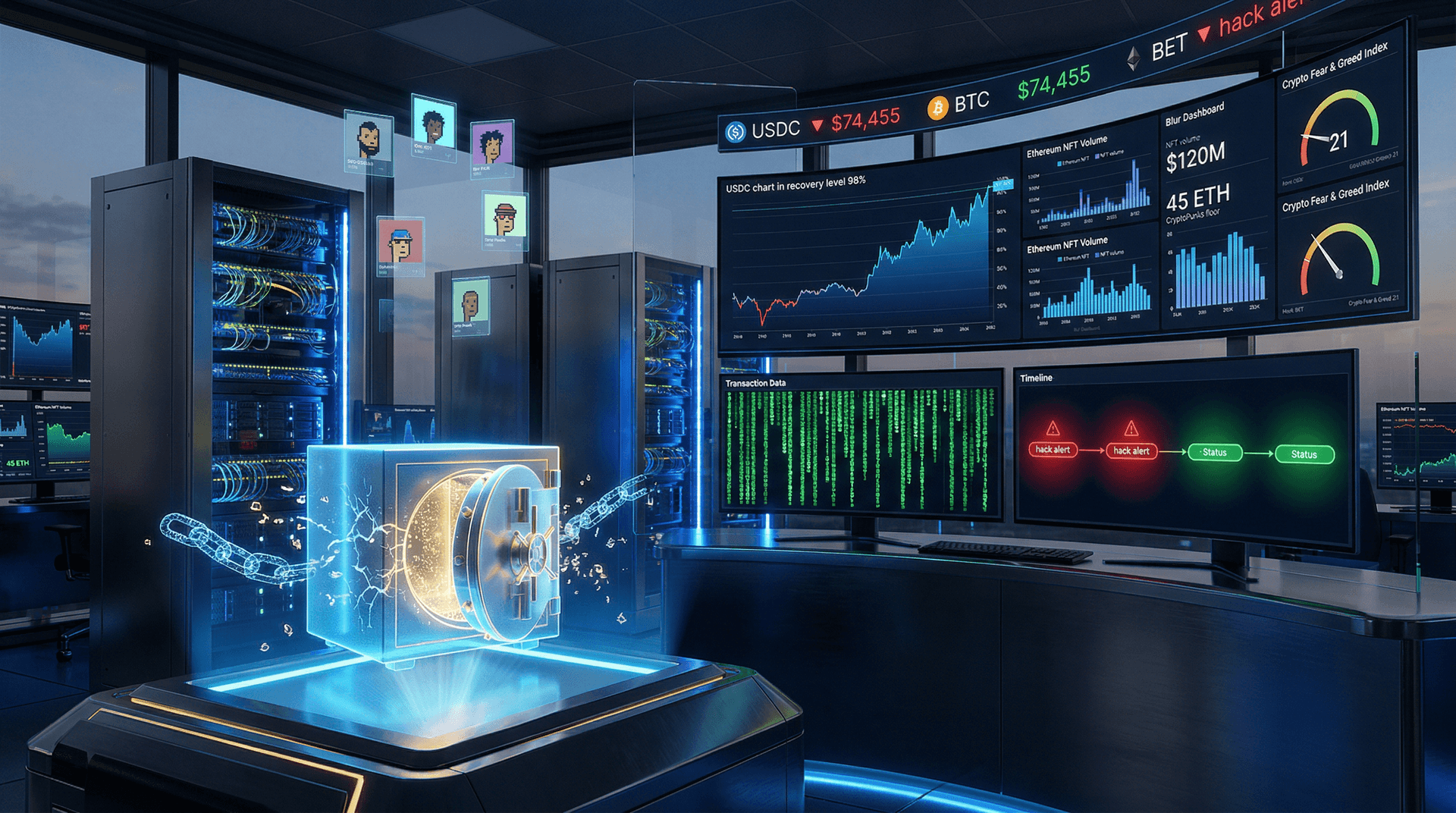Circle Stablecoin Hacks Recover 98% USDC as NFT Volume Hits $120M
