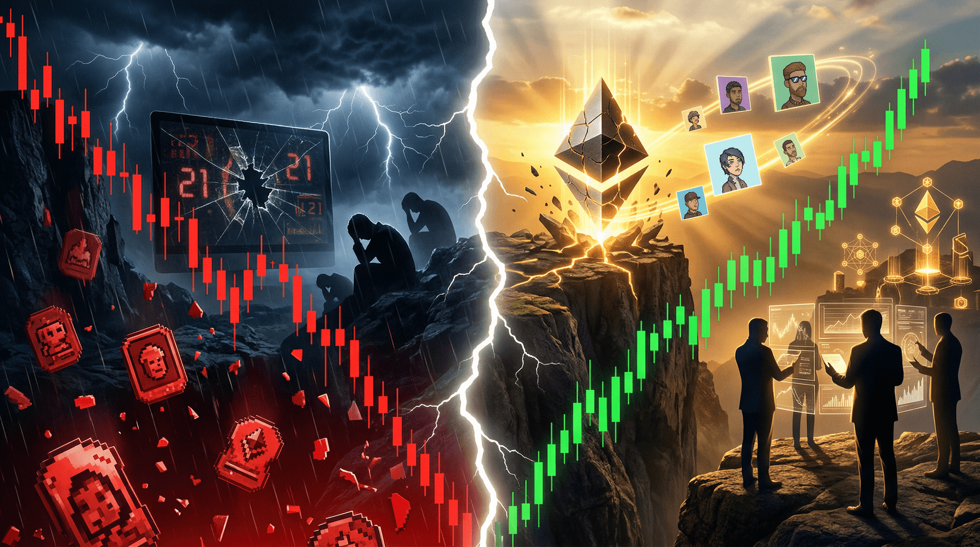 Crypto Perception Divide: Fear 21 vs BTC 5.6% Rally to $75K