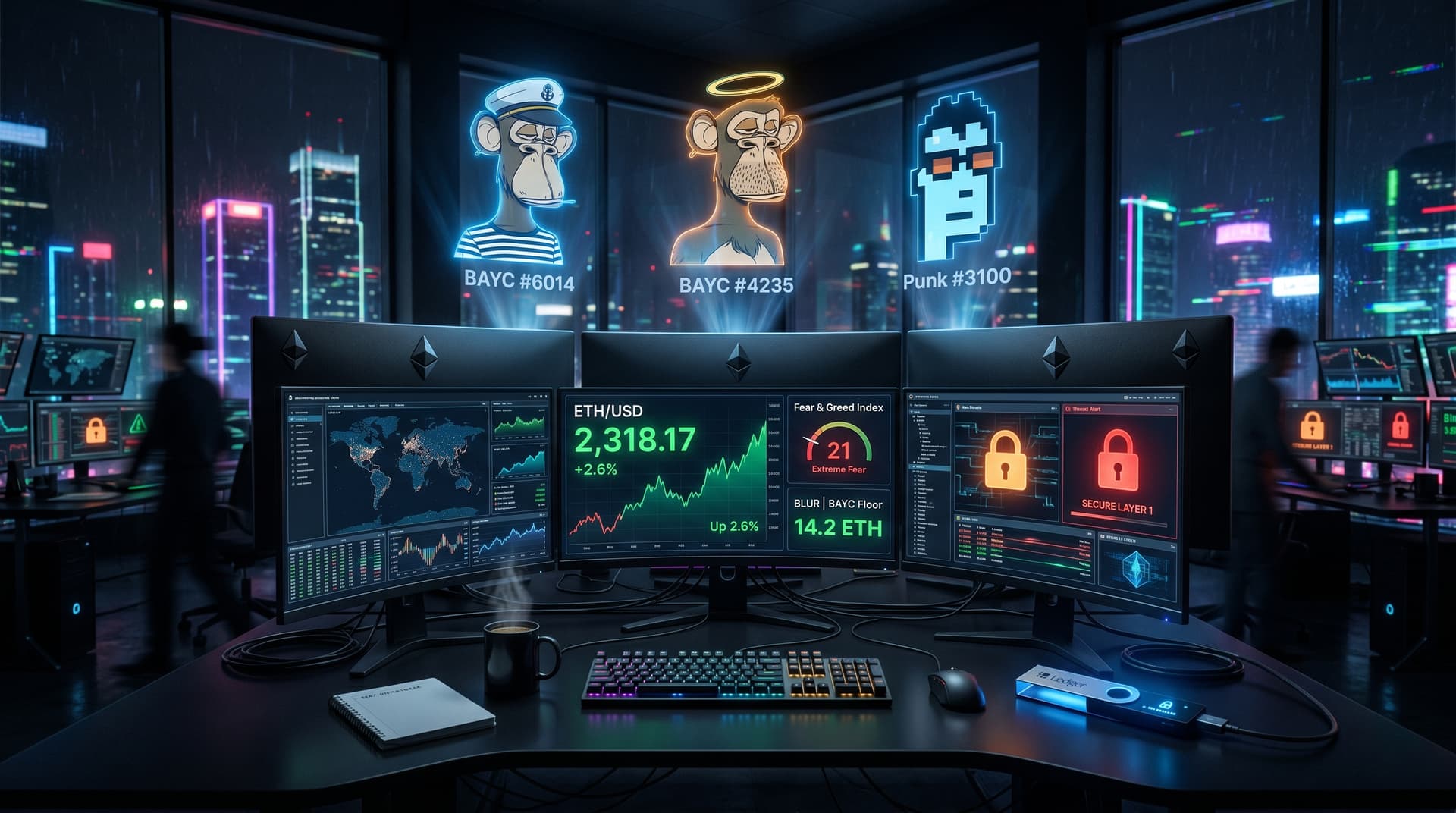 Crypto Dip Dilemma: Fear & Greed at 21, ETH +2.6%