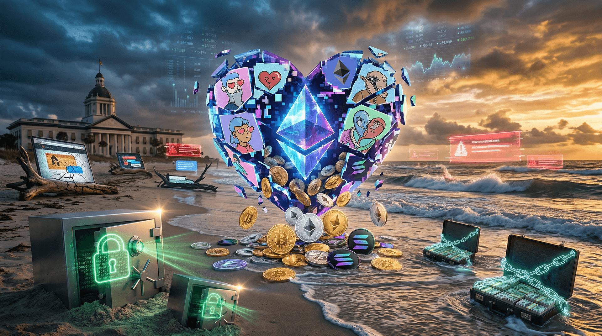 Florida Romance Scam Recovery Nets $3.2M and Warns NFT Collectors of Rug Pull Risks