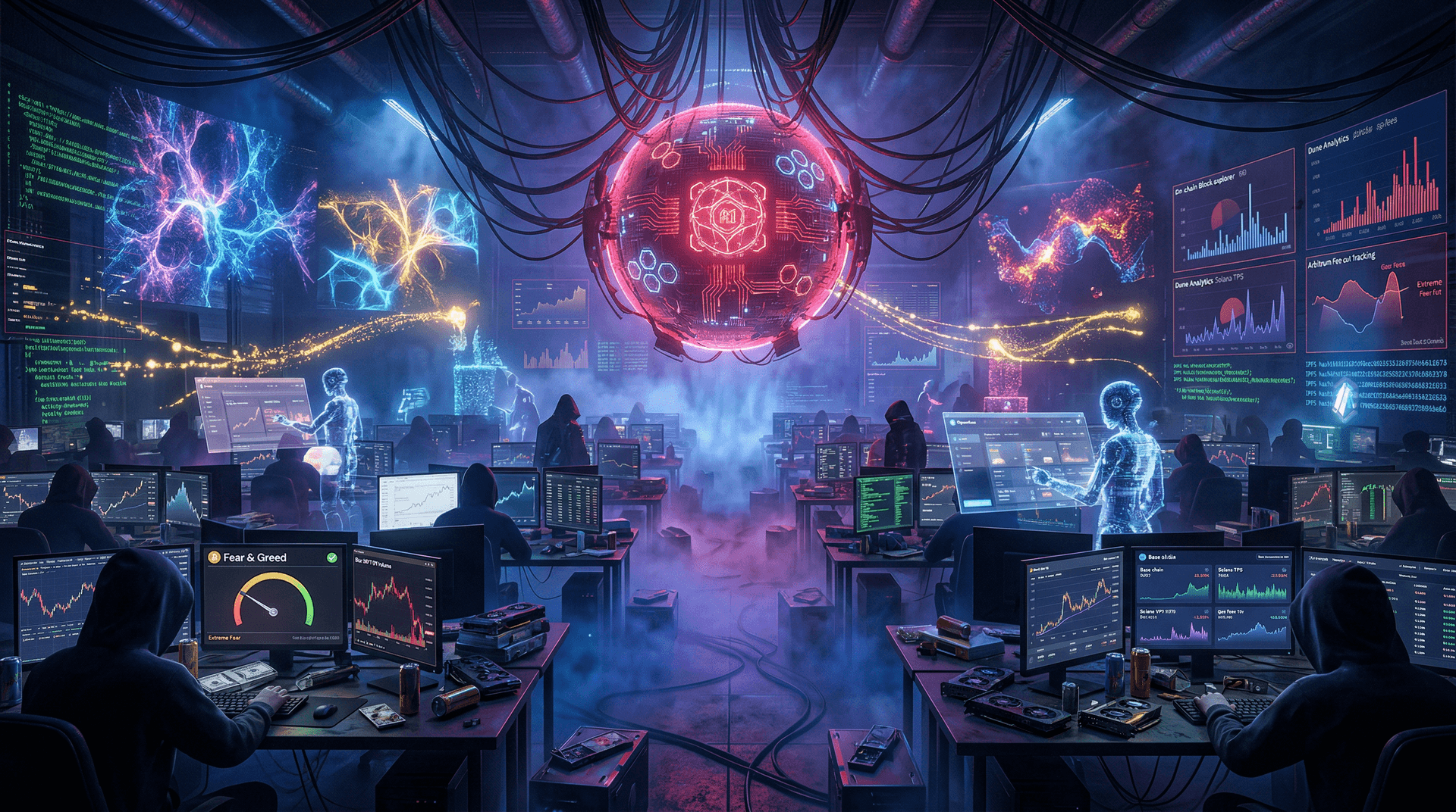 Crypto Bros Target Anthropic AI: Fear & Greed Hits 23, NFT Volume at 4,800 ETH