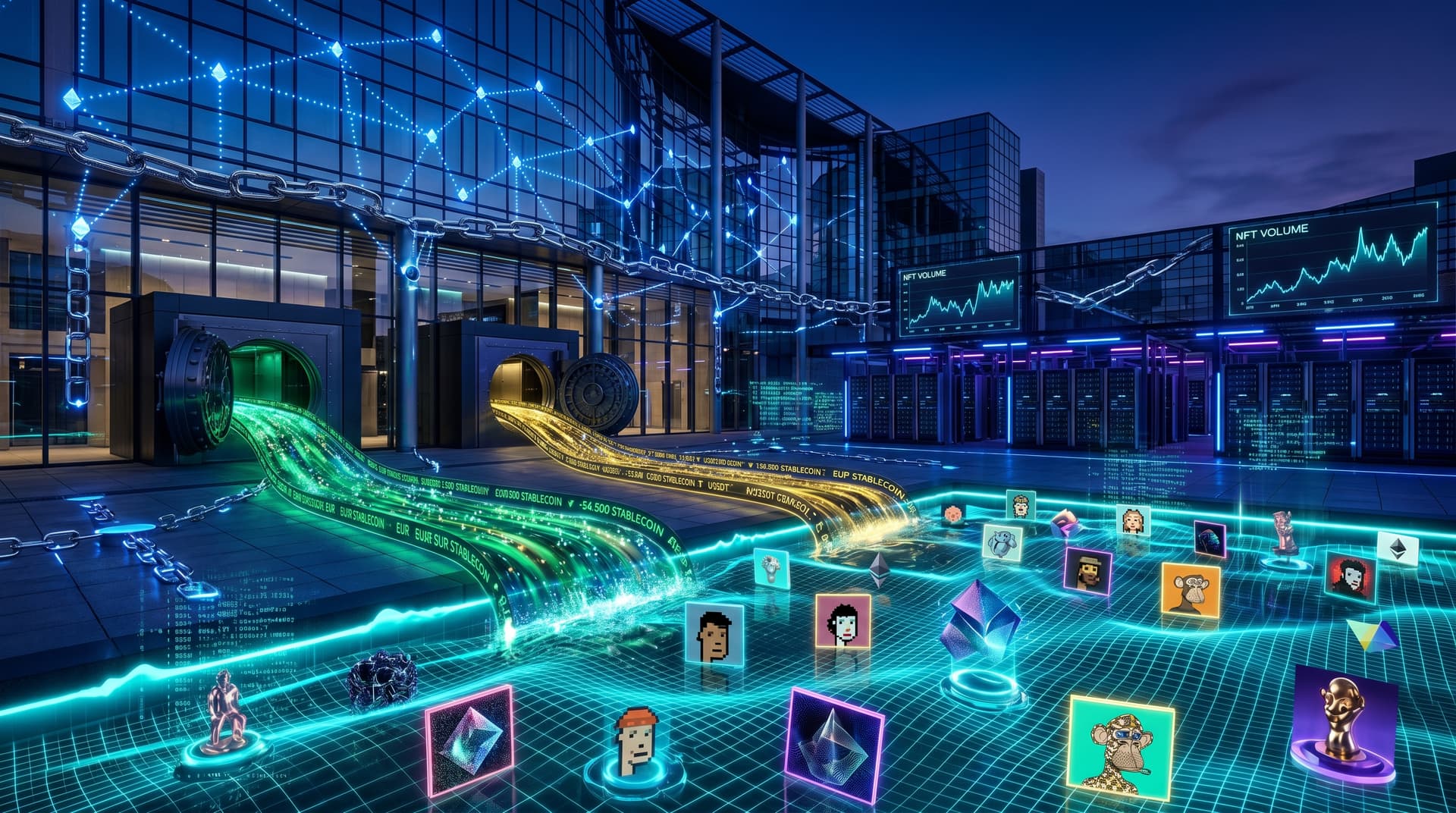 Societe Generale-Consensys Stablecoin Powers 80% NFT Volume on Linea