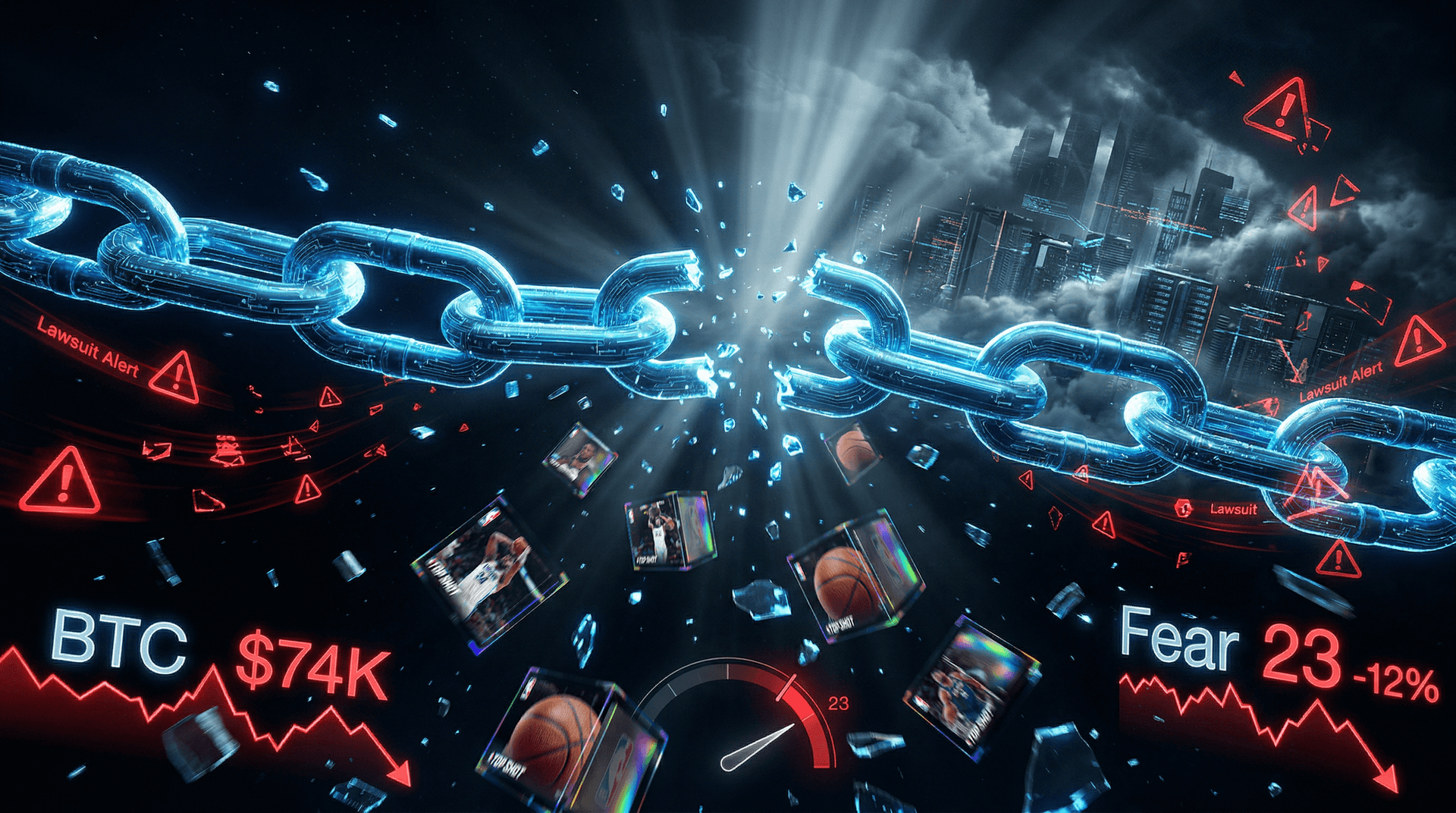 FLOW Investor Lawsuit Alert Tanks NBA Top Shot Floor 12% as Fear Hits 23