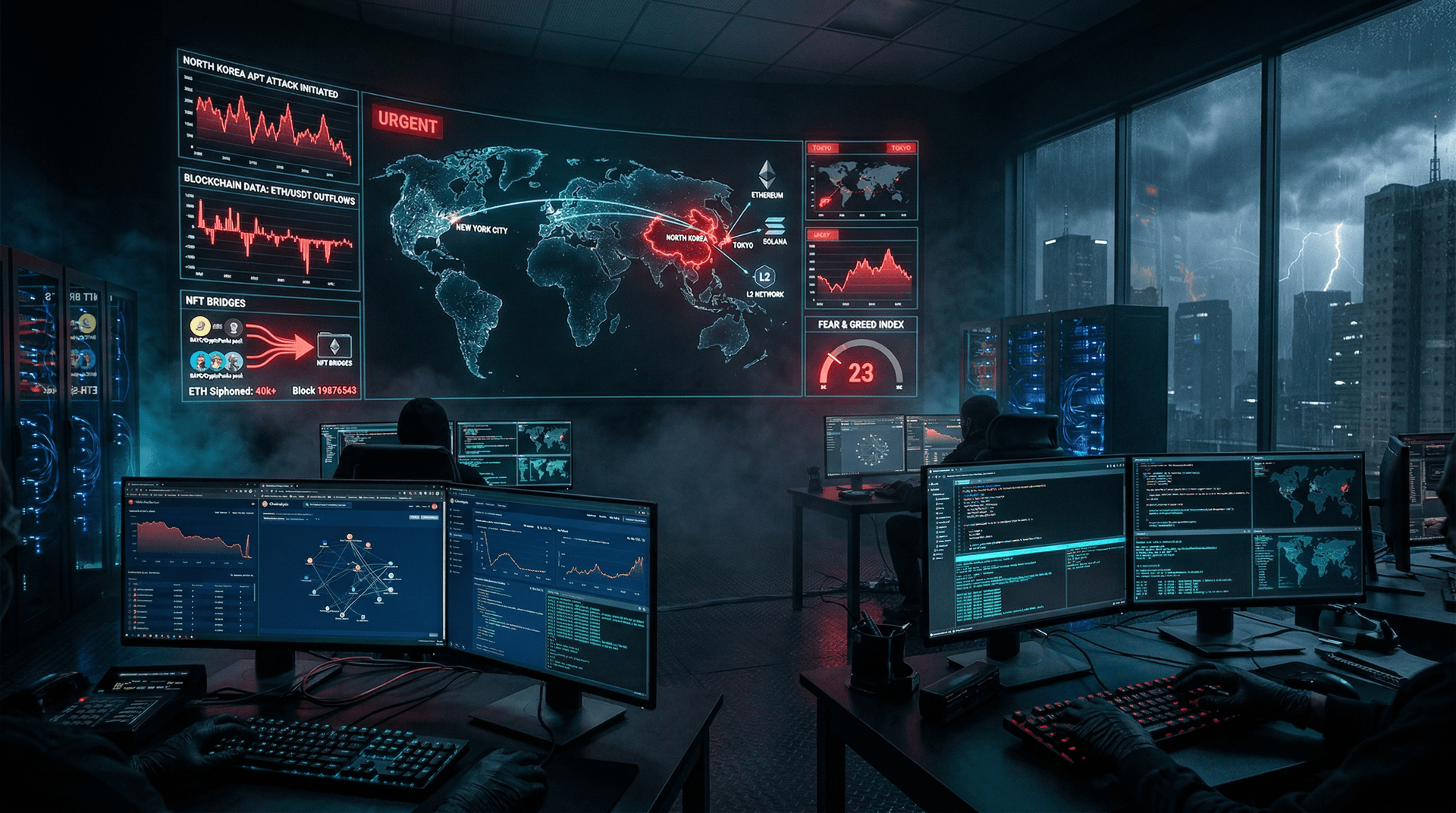 North Korea Crypto Heist Drains $100M From NFT Bridges