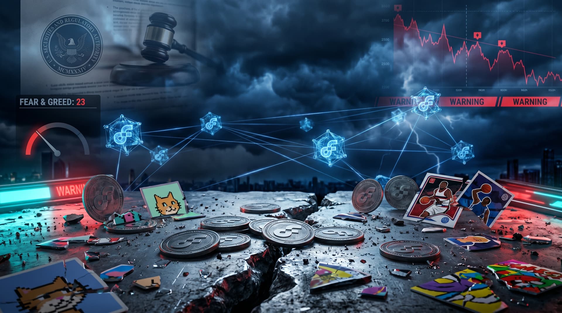 Rosen Law Launches FLOW Class Action as Fear & Greed Hits 23