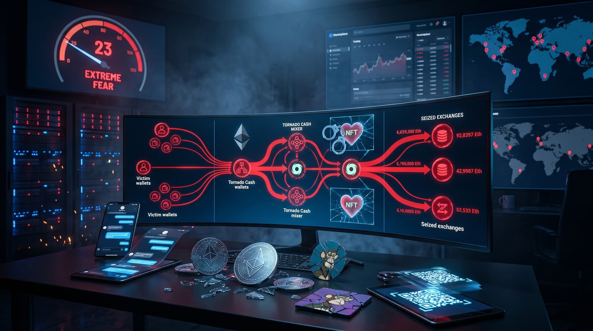 $5.4M Crypto Scam Busted Targeting NFT Holders' Wallets