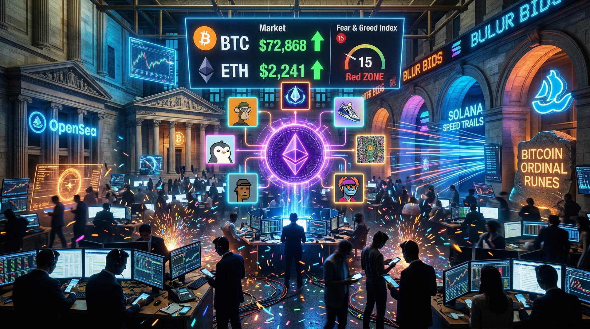 Crypto Mainstreaming Spikes NFT Volumes 25% on April 11, 2026