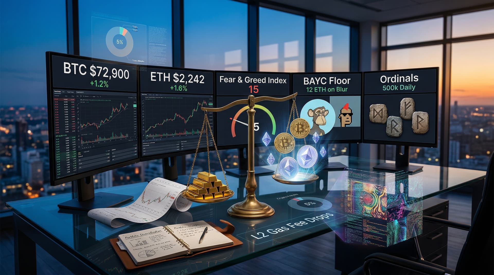 Cryptocurrency Portfolio Debate Heats with NFT Maturity