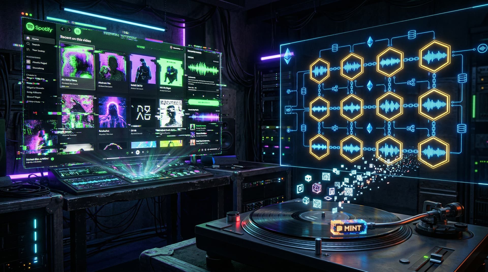 Spotify AI Impersonators Steal Streams: NFTs Verify Tracks