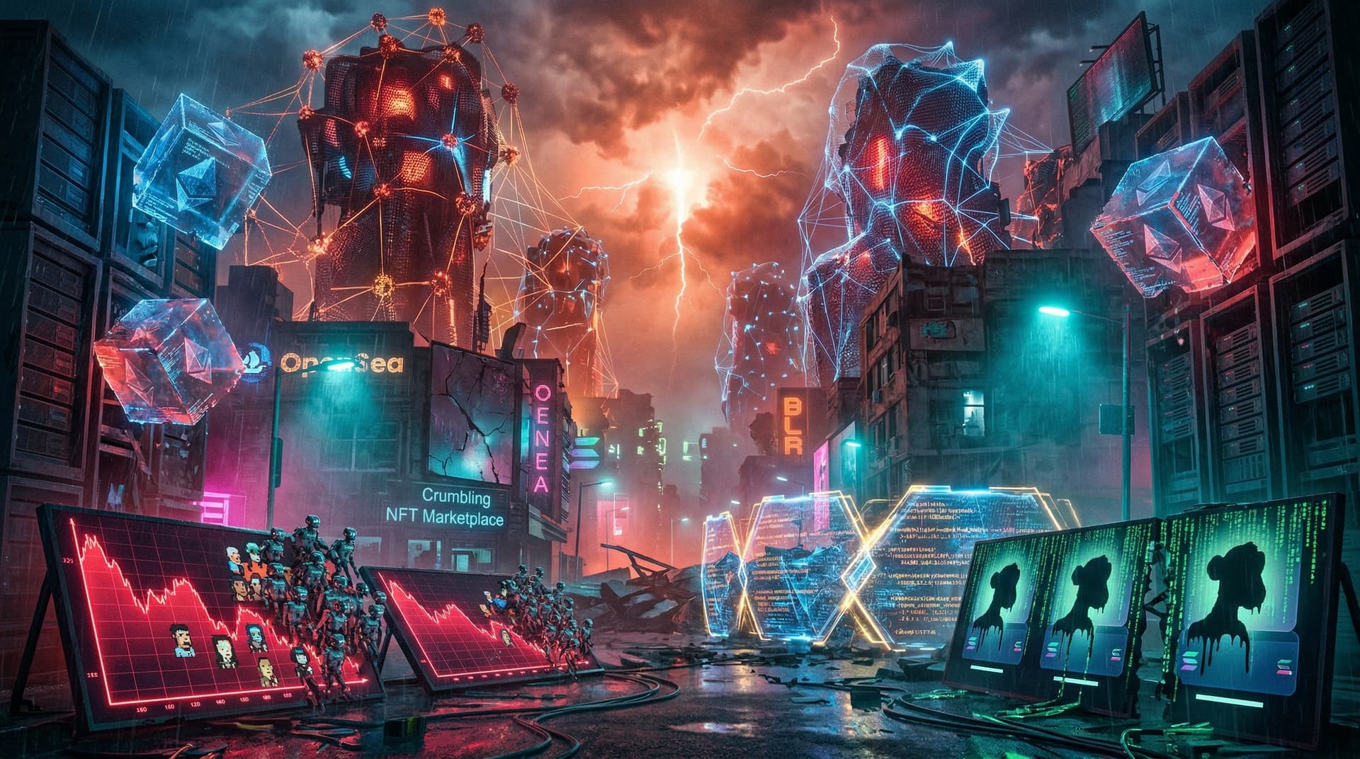 AI Singularity Endangers NFTs, Alex Rivera Warns