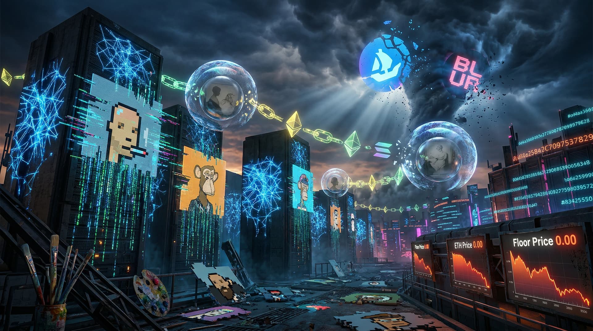 AI Singularity Threatens NFTs, Strategist Daniel Wagner Warns