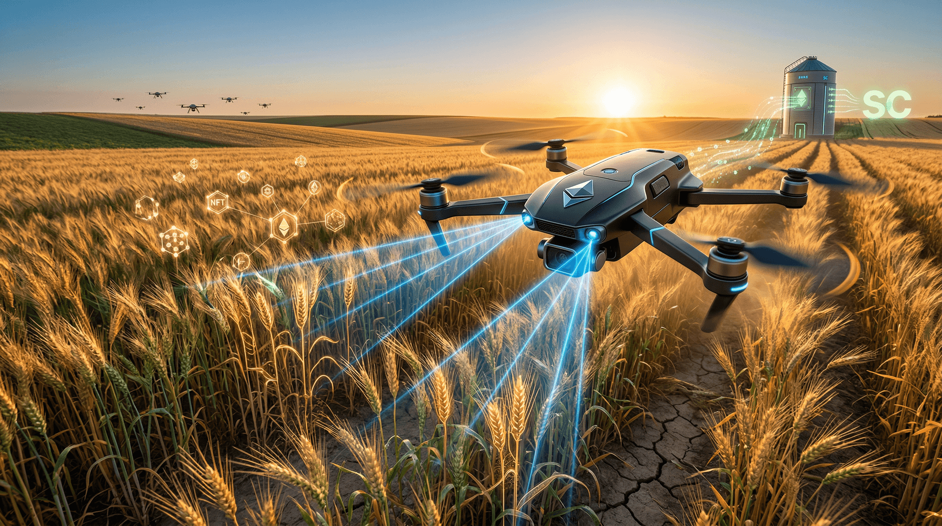 AI Drones Wheat NFTs Tokenize Resilient Kansas Strains