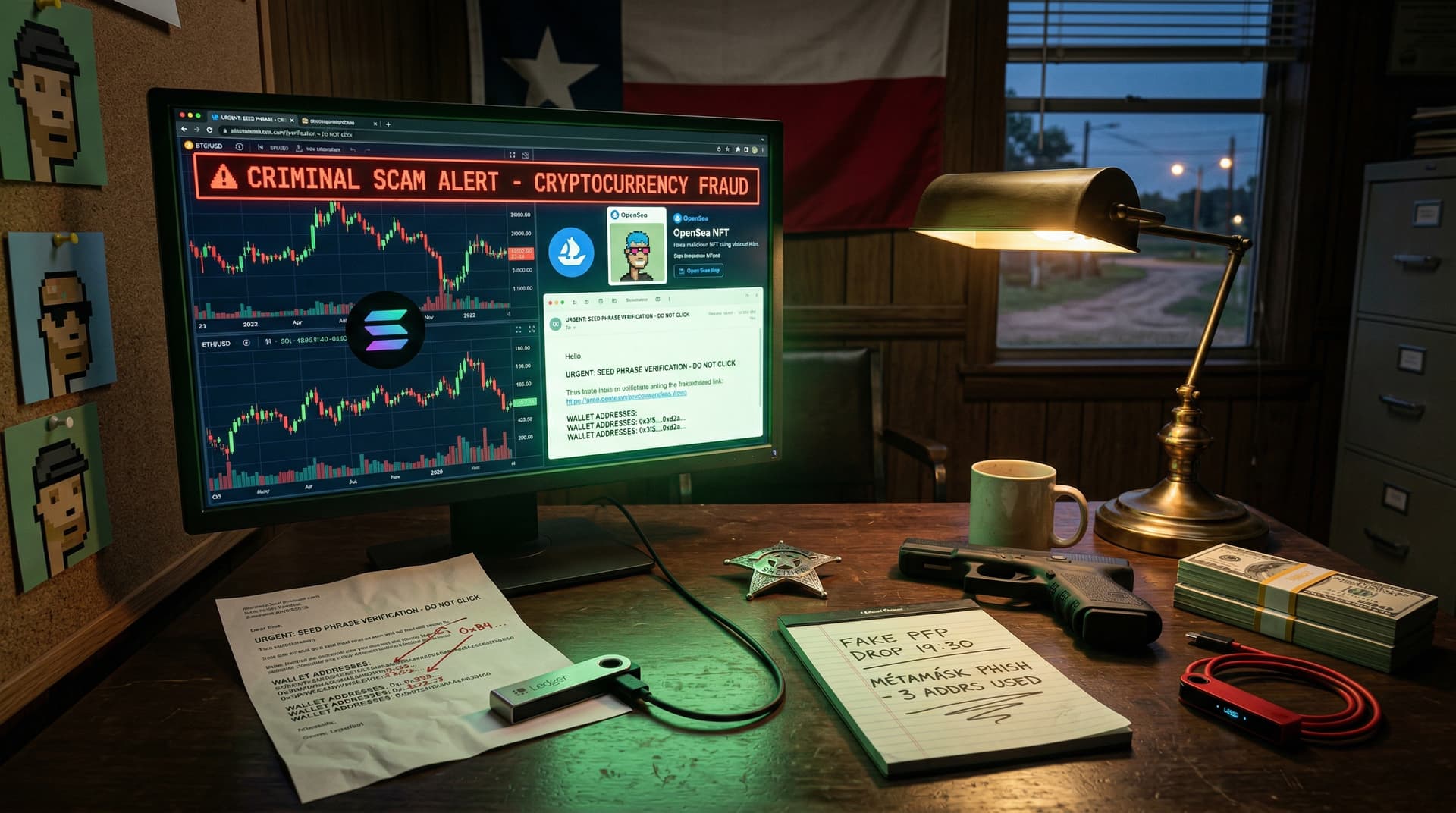 East Texas Sheriff Issues Crypto Scam Alert