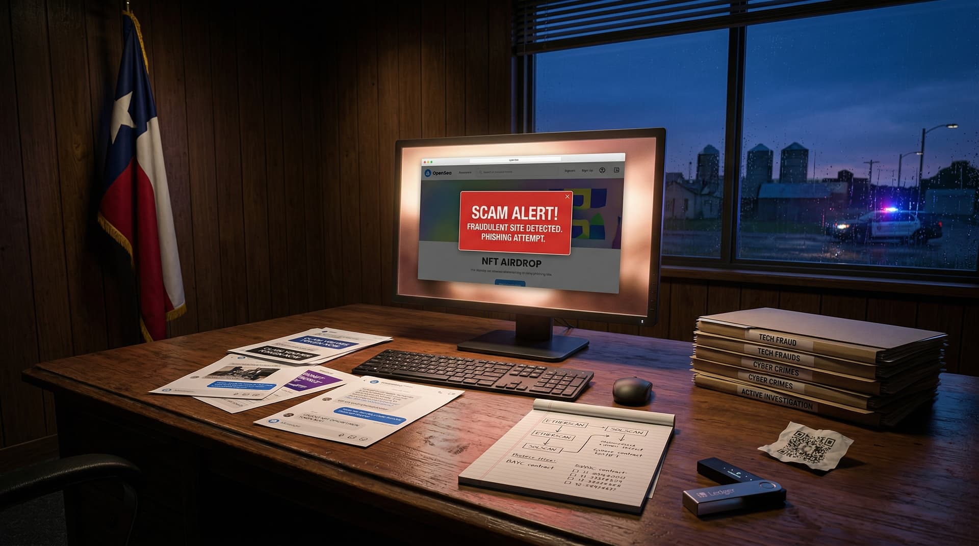 Crypto Scam Alert: East Texas Sheriff Warns of NFT Frauds